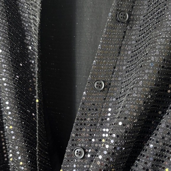 NWT SLA The Label Elegant Black Sequin Dress size XXS - Picture 6 of 12